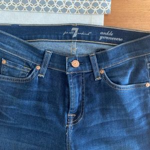7 for all mankind ankle jeans